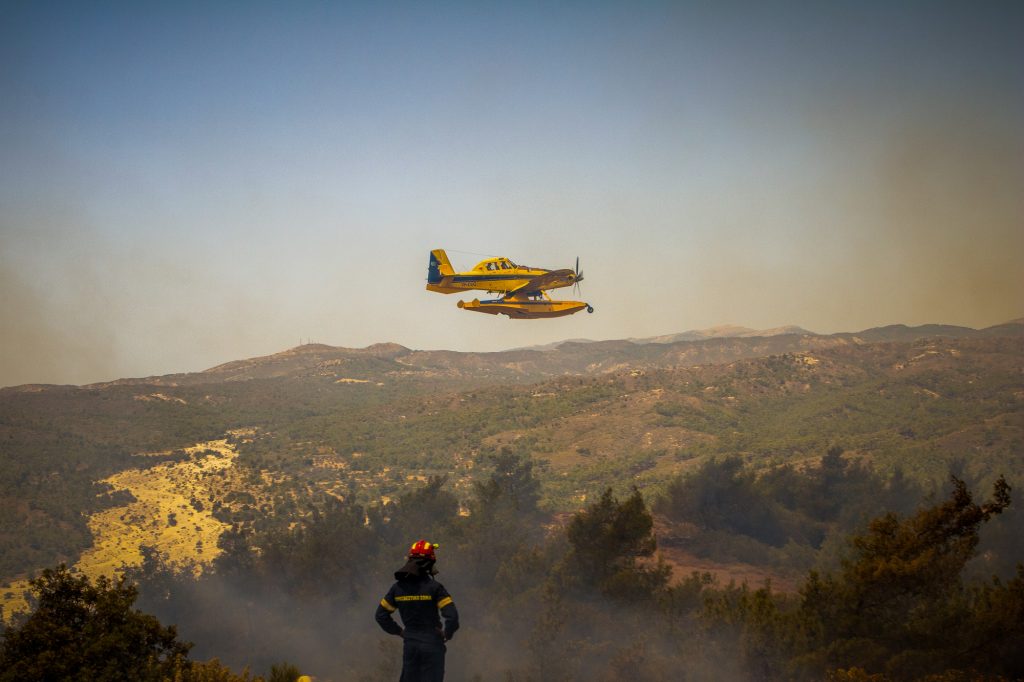 Πυρκαγιές: Έρχεται δύσκολη εβδομάδα με 7 έως 9 μποφόρ